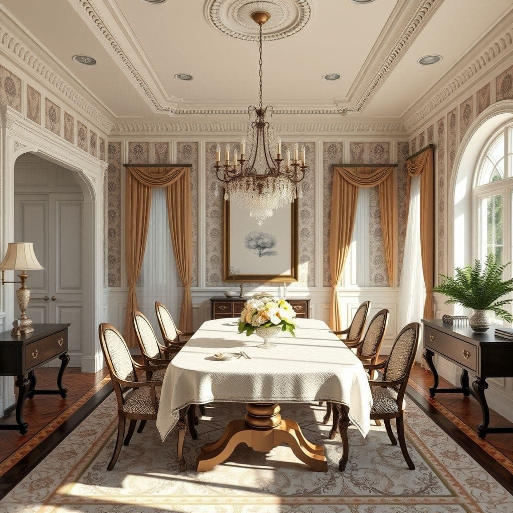 Traditional Dining Room design example 2