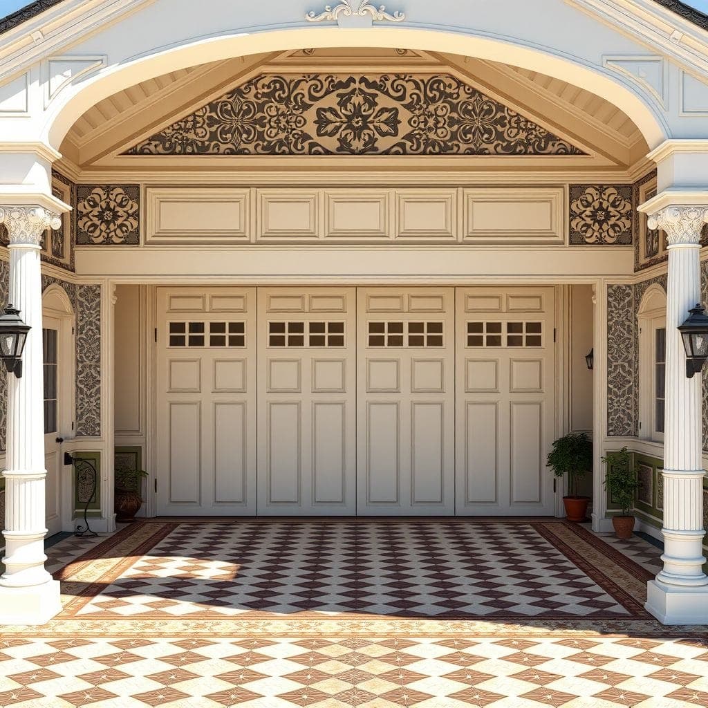 Traditional Garage design example 1