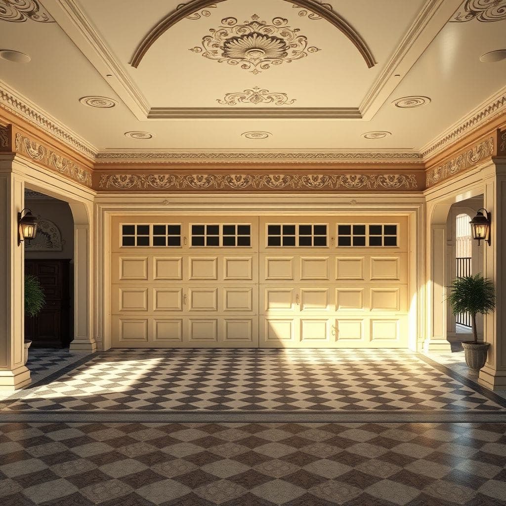 Traditional Garage design example 3