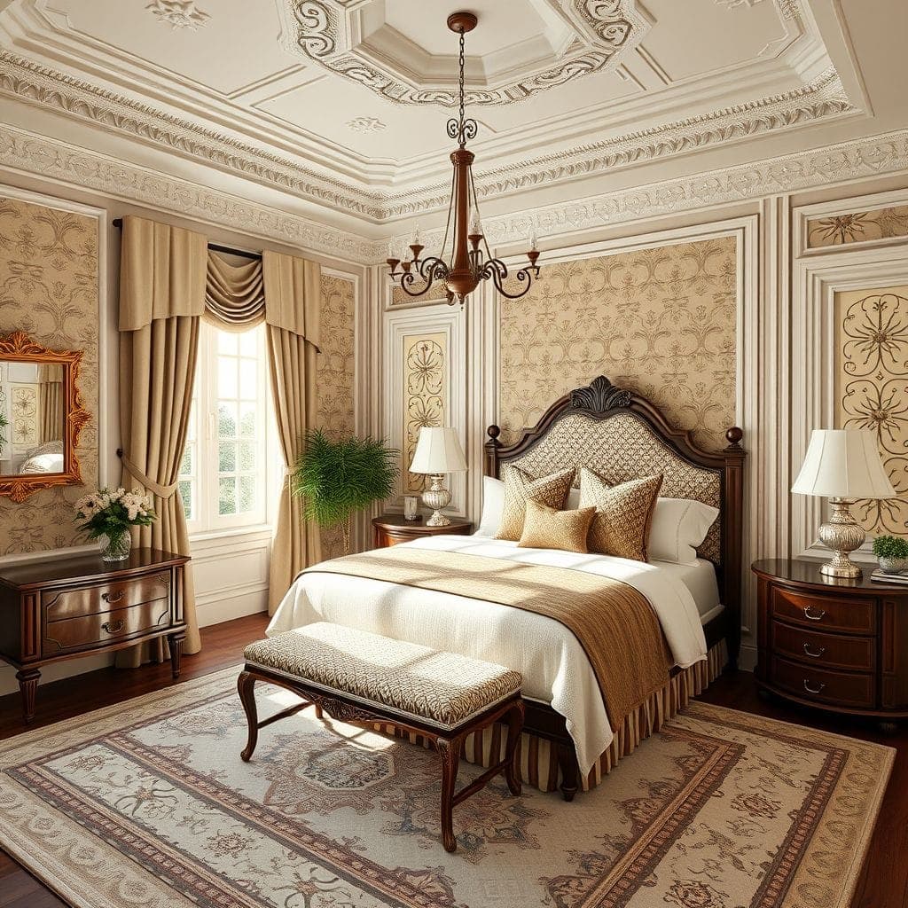 Traditional Guest Room design example 1