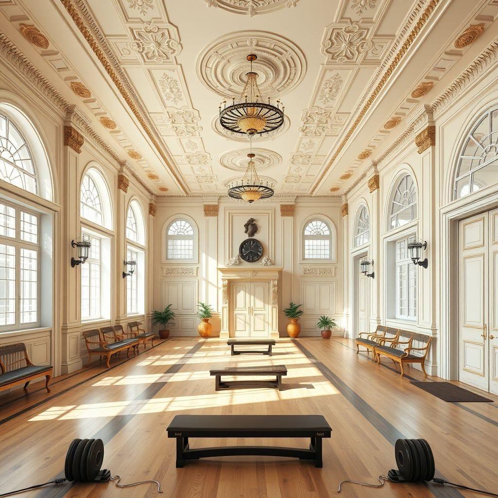 Traditional Gym design example 2