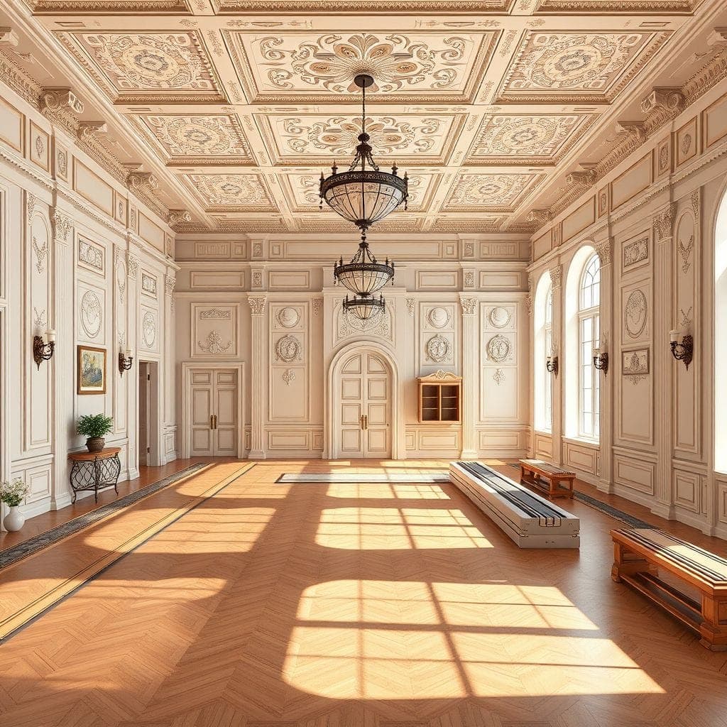 Traditional Gym design example 4