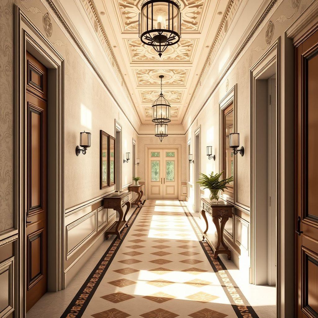 Traditional Hallway design example 2