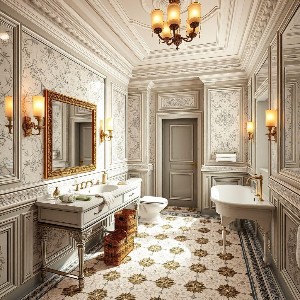 Traditional Hotel Bathroom design example 2