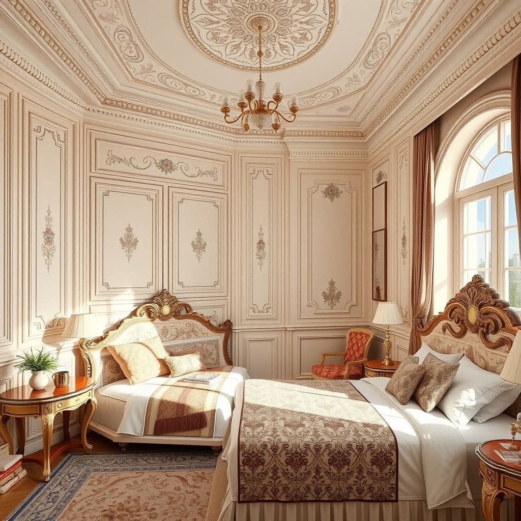 Traditional Hotel Room design example 2