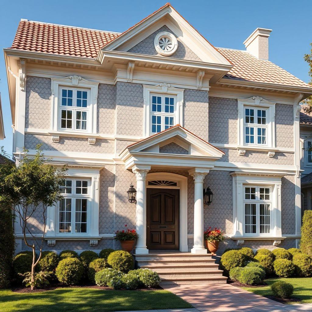 Traditional House Exterior design example 1