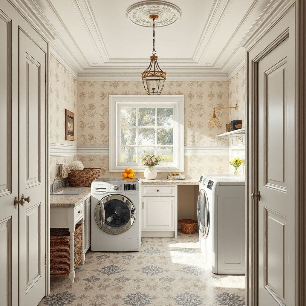 Traditional Laundry Room design example 2