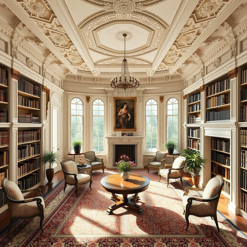 Traditional Library design example 1