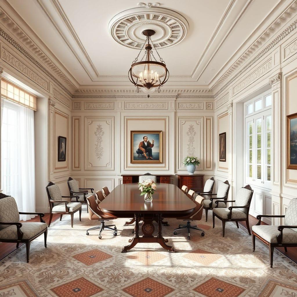 Traditional Meeting Room design example 4