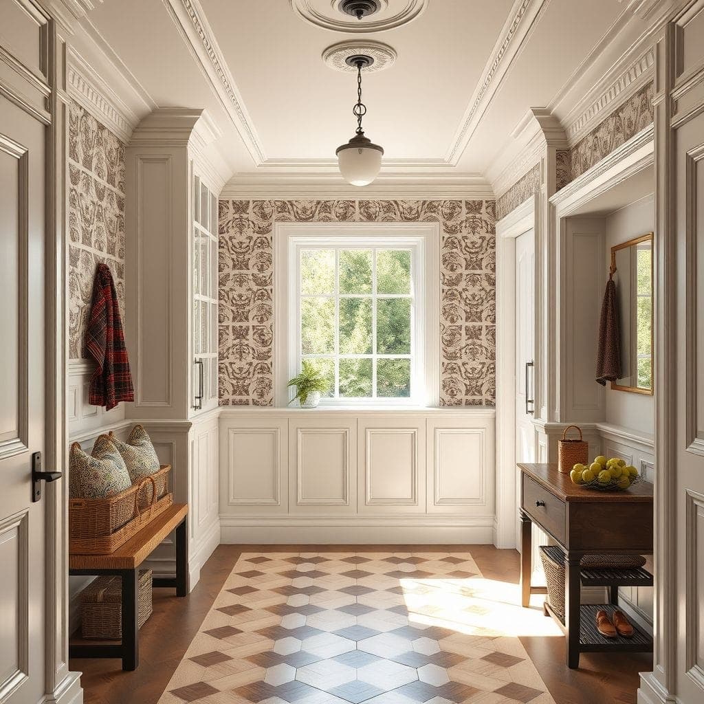 Traditional Mudroom design example 2