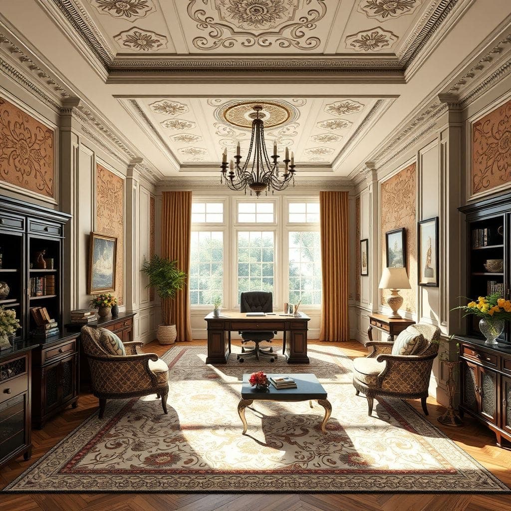 Traditional Office design example 2