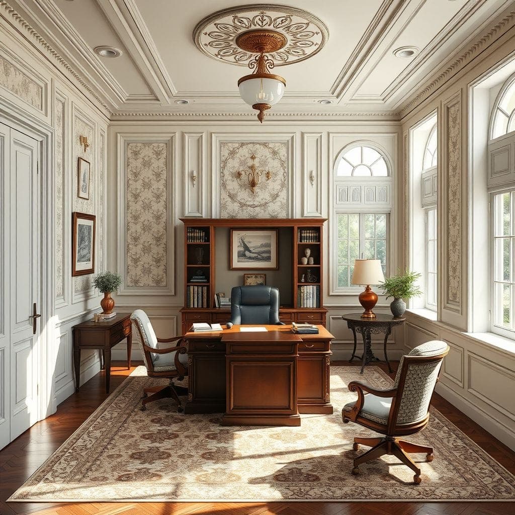 Traditional Office design example 3