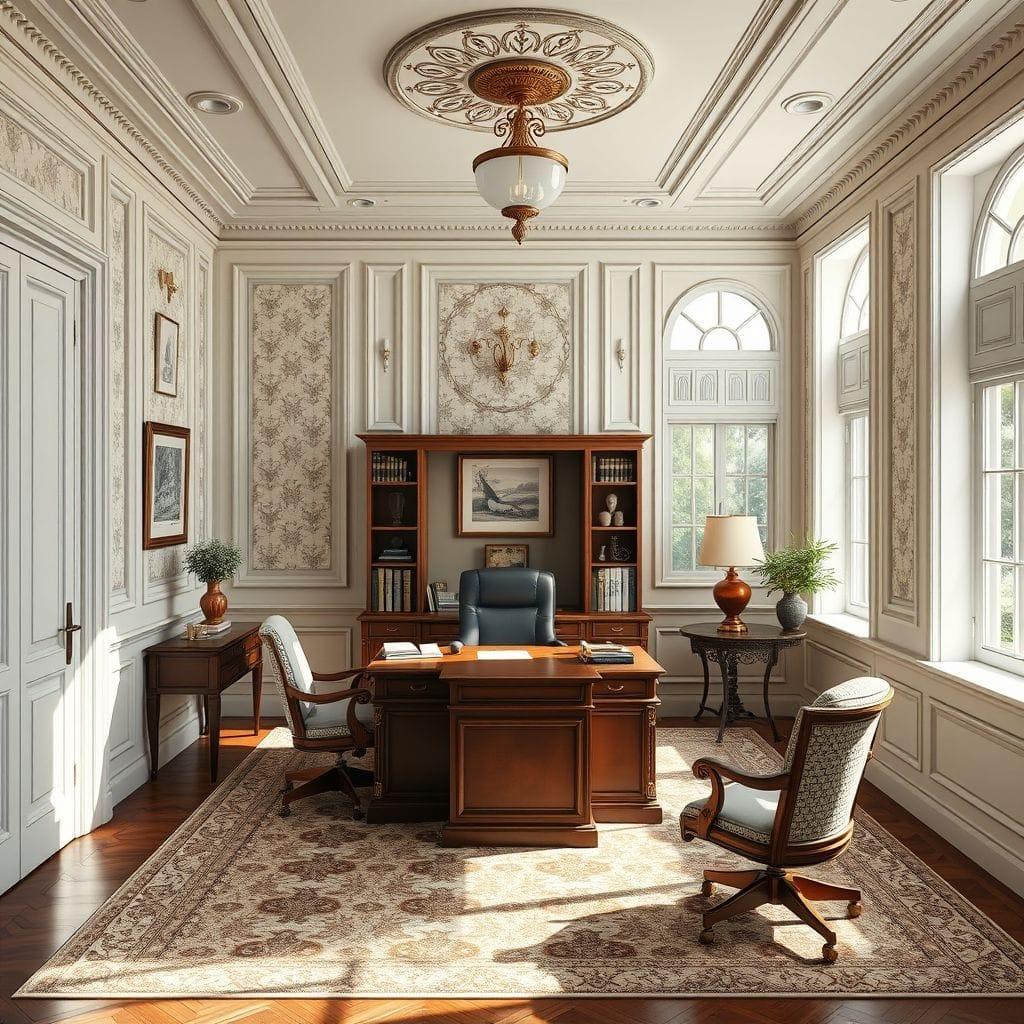 Traditional Office design example 3