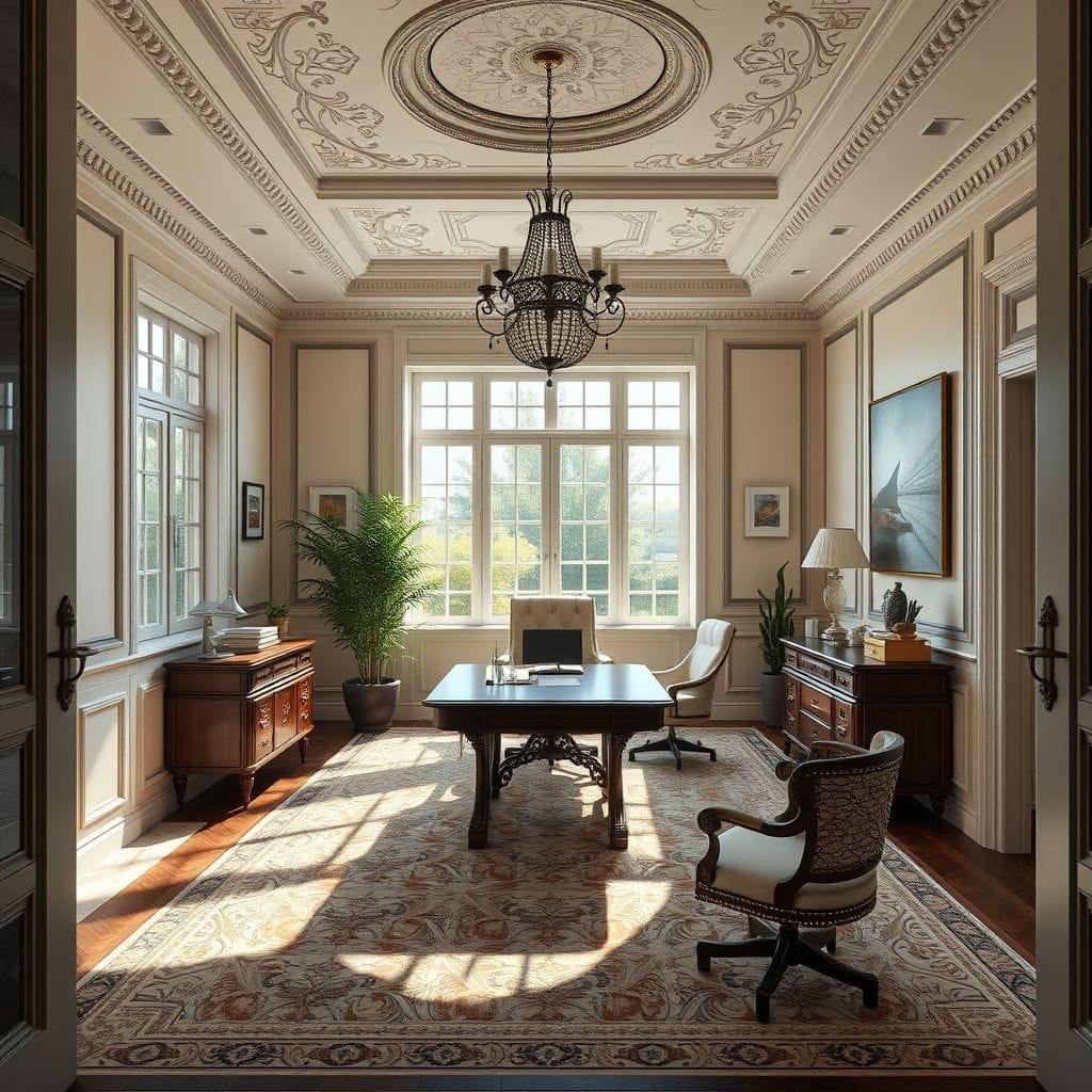 Traditional Office design example 4