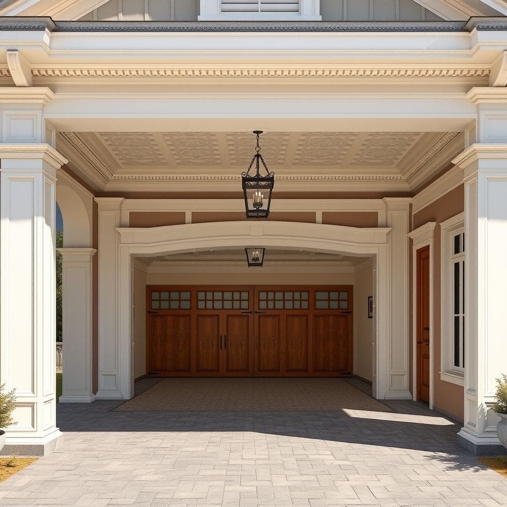 Traditional Outdoor Garage design example 1