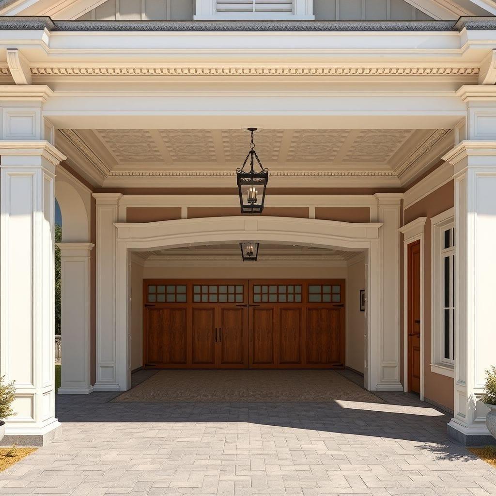 Traditional Outdoor Garage design example 1