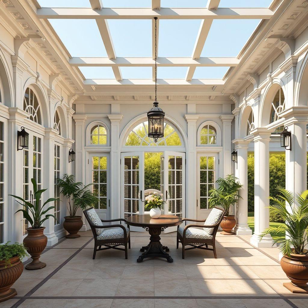 Traditional Outdoor Patio design example 1