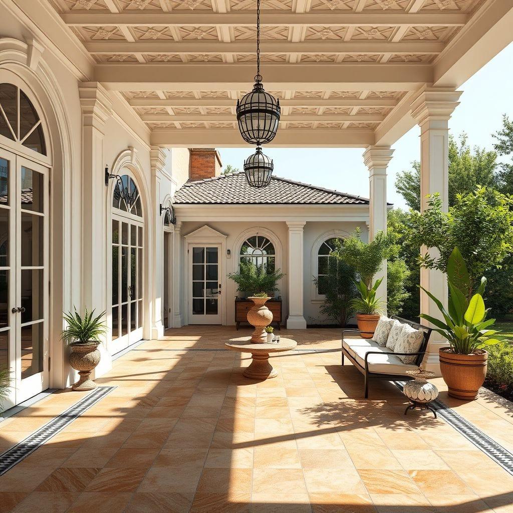 Traditional Outdoor Patio design example 4