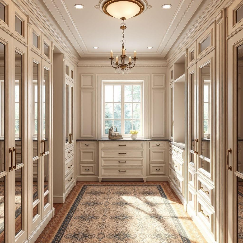 Traditional Walk-in Closet design example 3