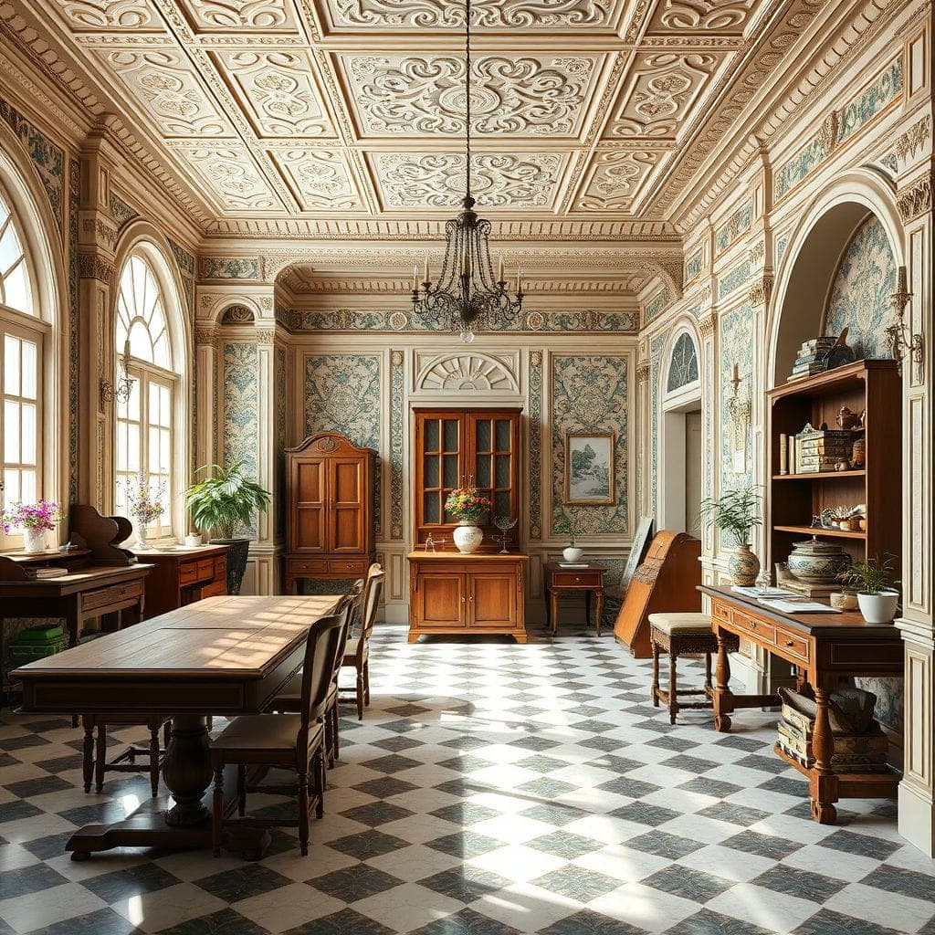 Traditional Workshop design example 4