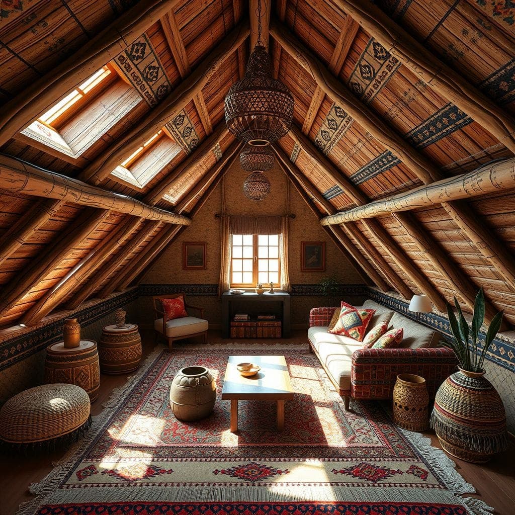 Tribal Attic design example 3