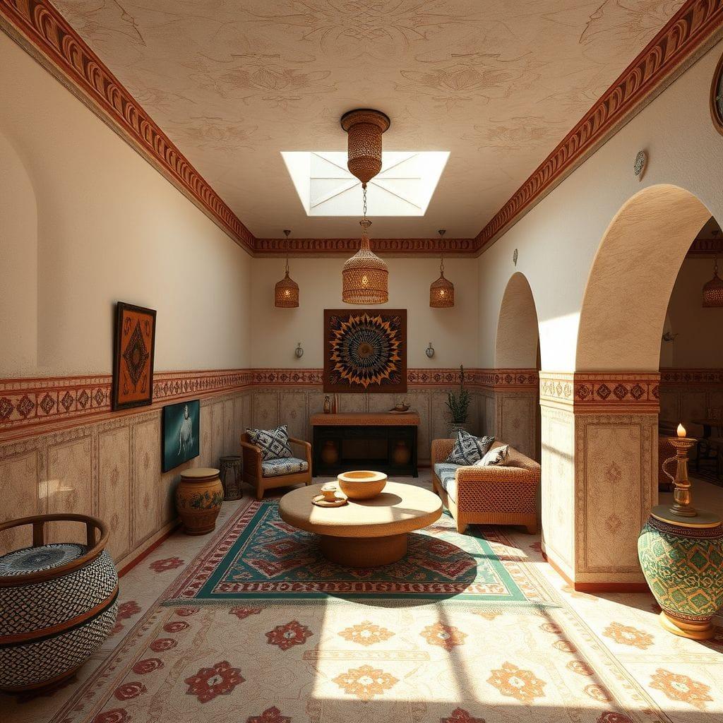 Tribal Basement design example 1