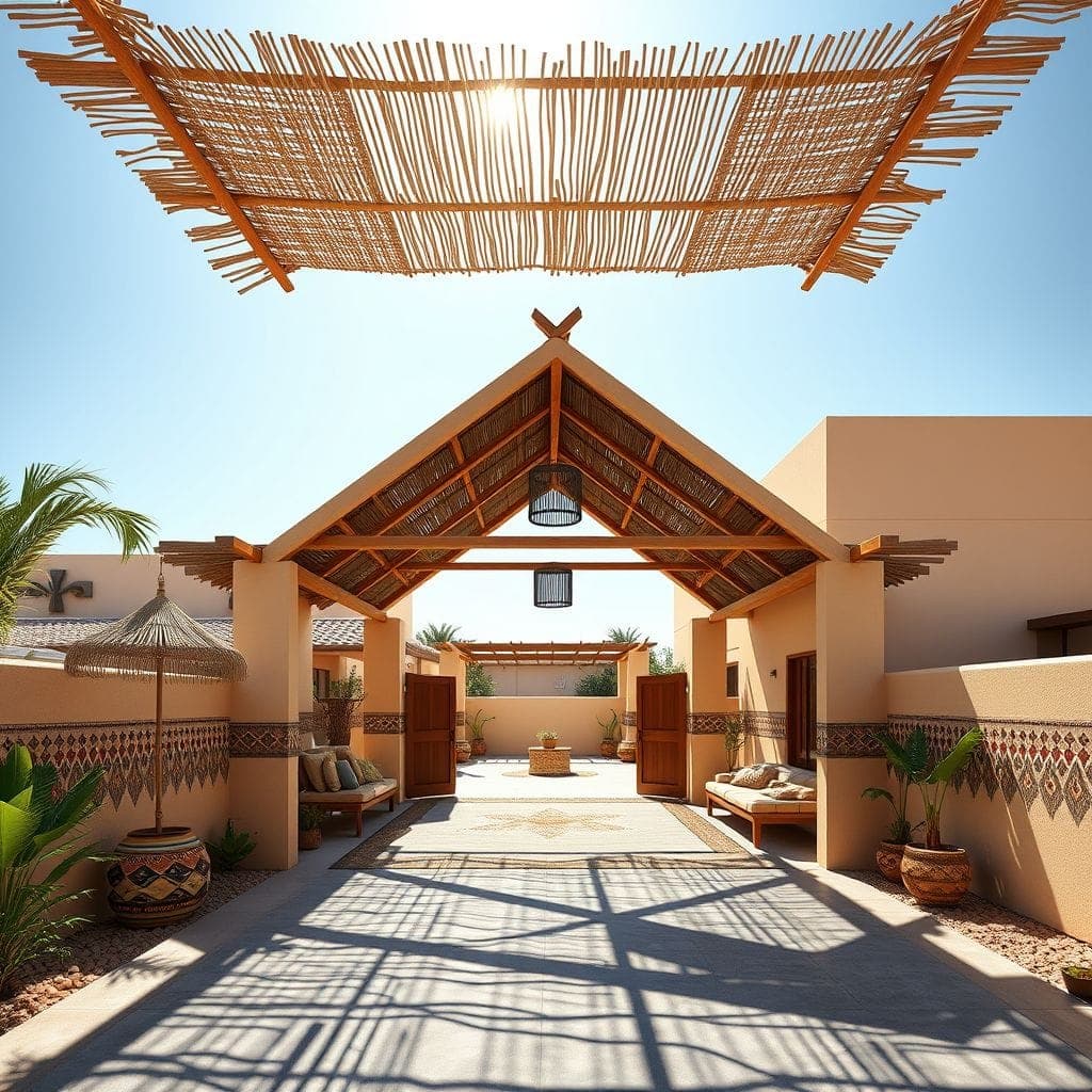 Tribal Carport design example 4