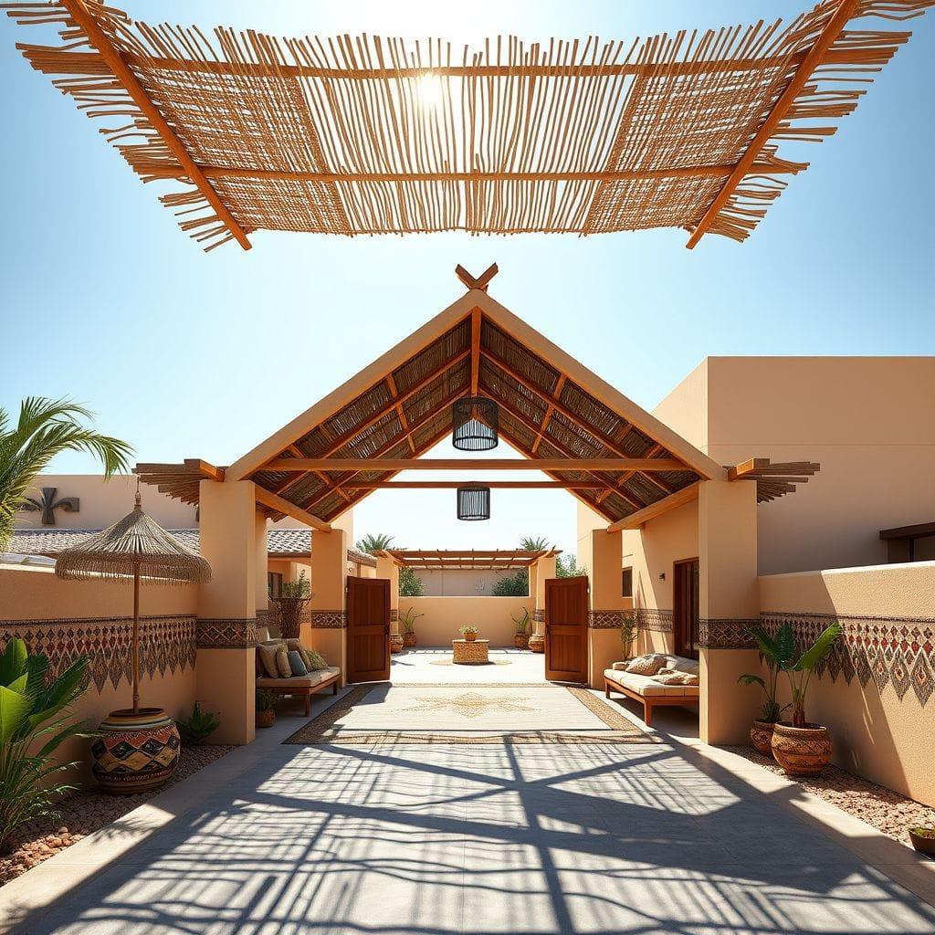 Tribal Carport design example 4