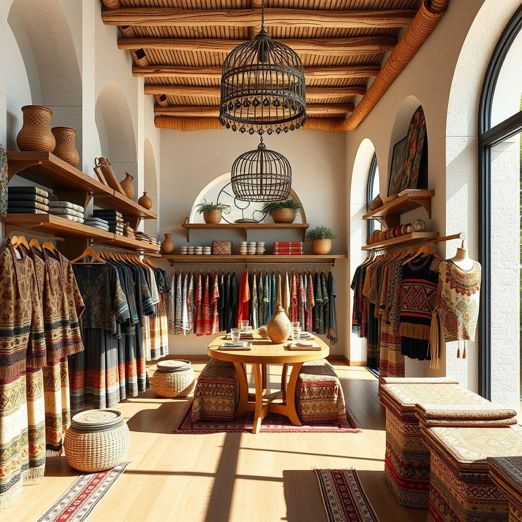 Tribal Clothing Store design example 4