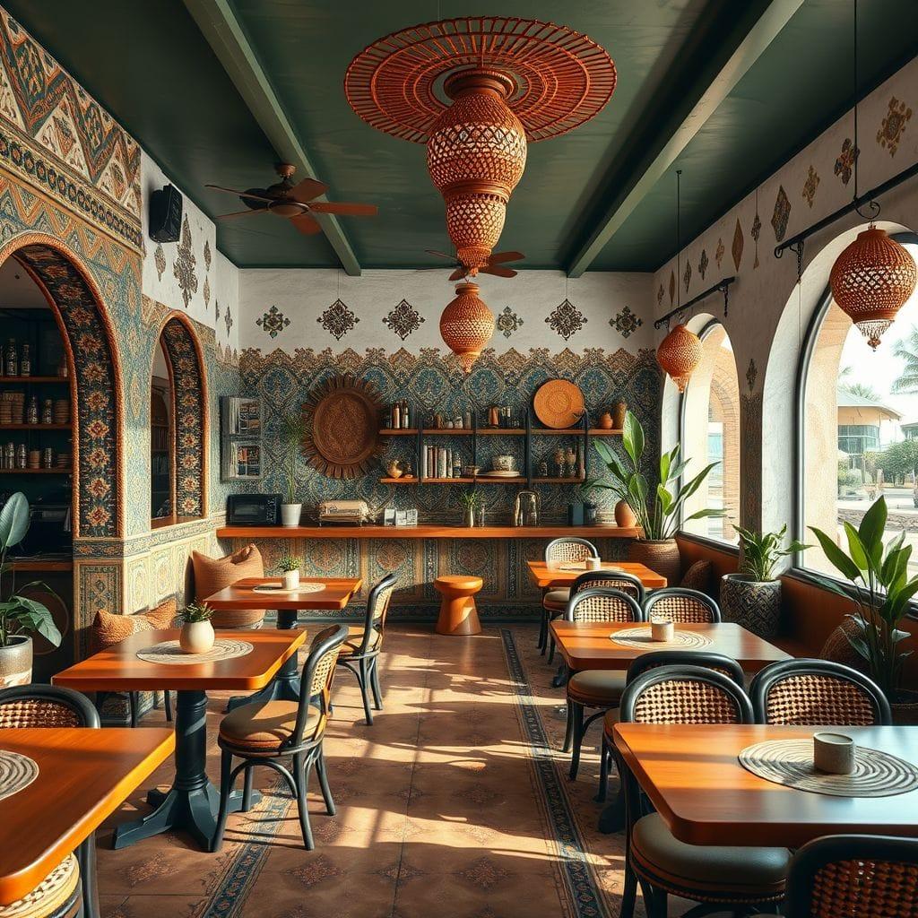 Tribal Coffee Shop design example 3