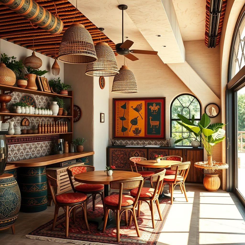 Tribal Coffee Shop design example 4