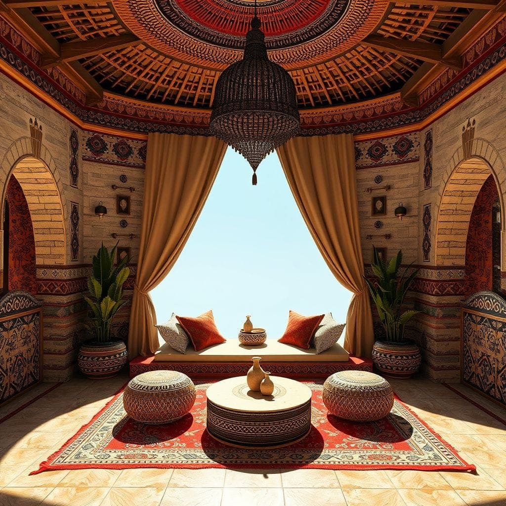 Tribal Drop Zone design example 4