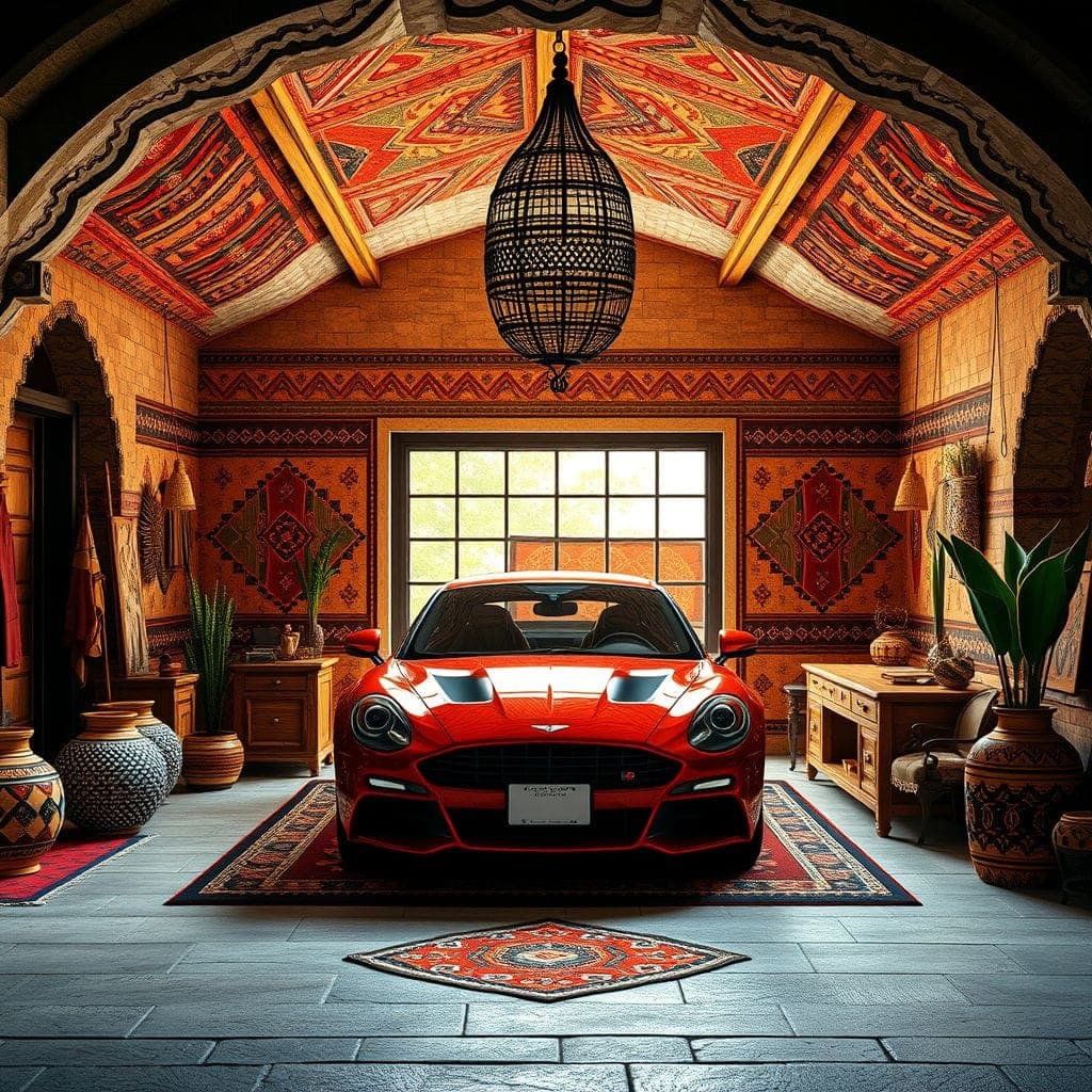 Tribal Garage design example 3