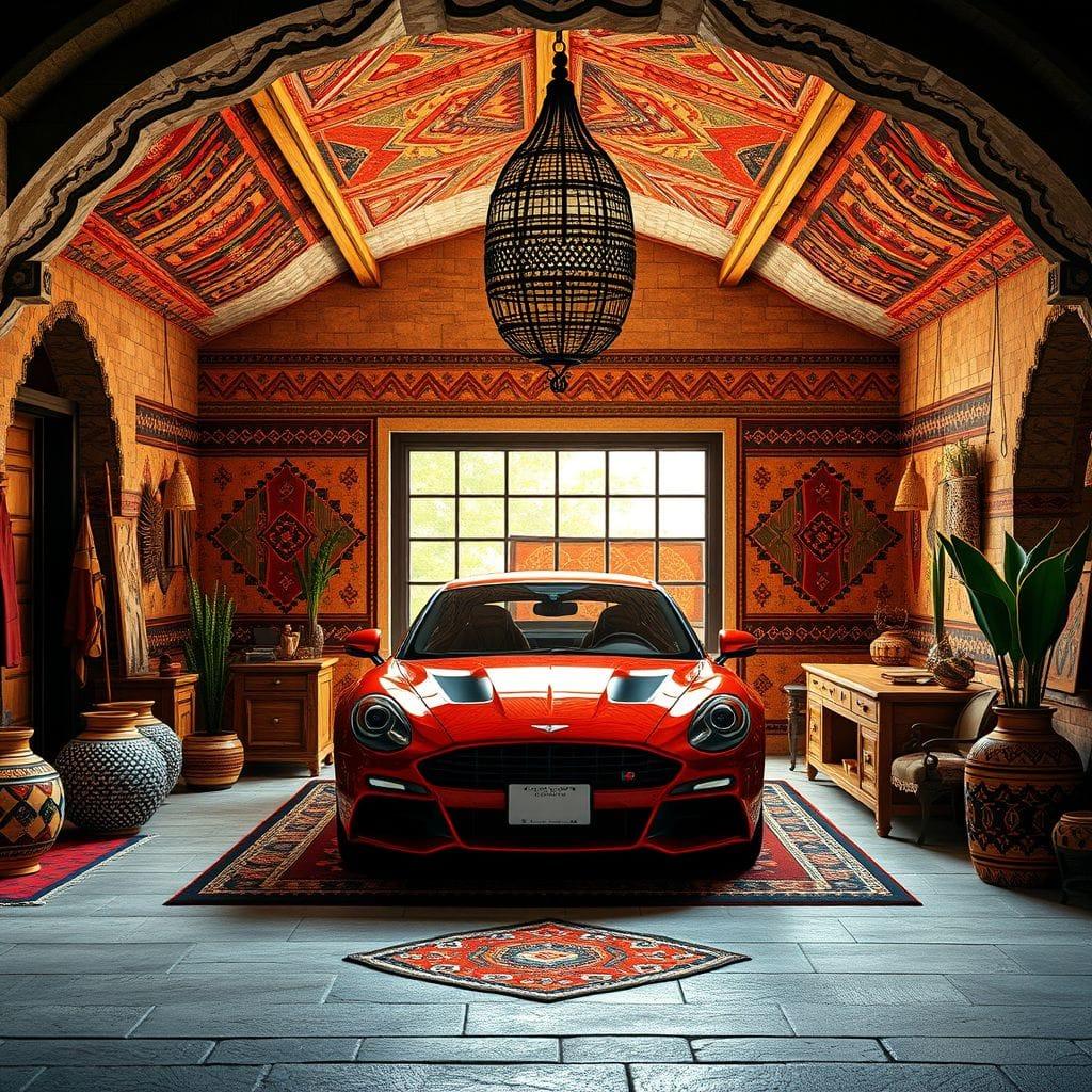 Tribal Garage design example 3