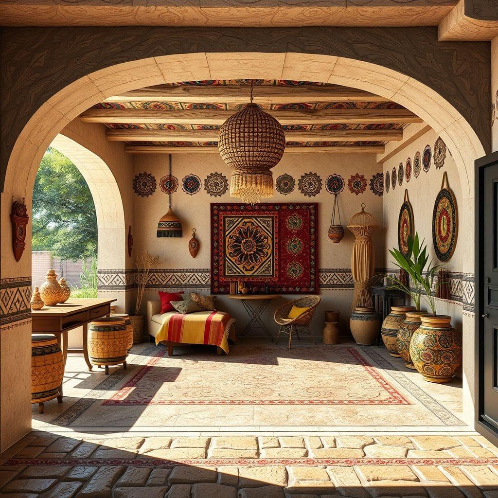 Tribal Garage design example 4