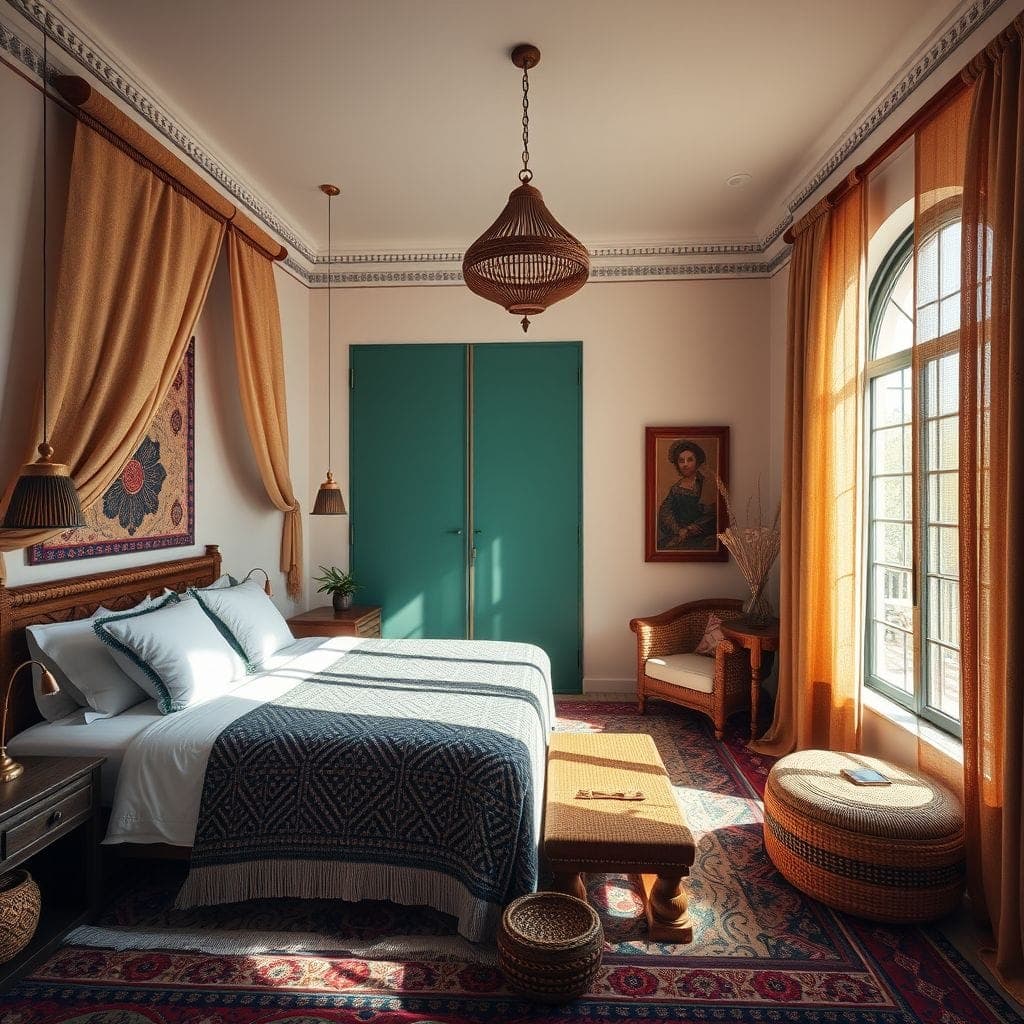 Tribal Guest Room design example 1