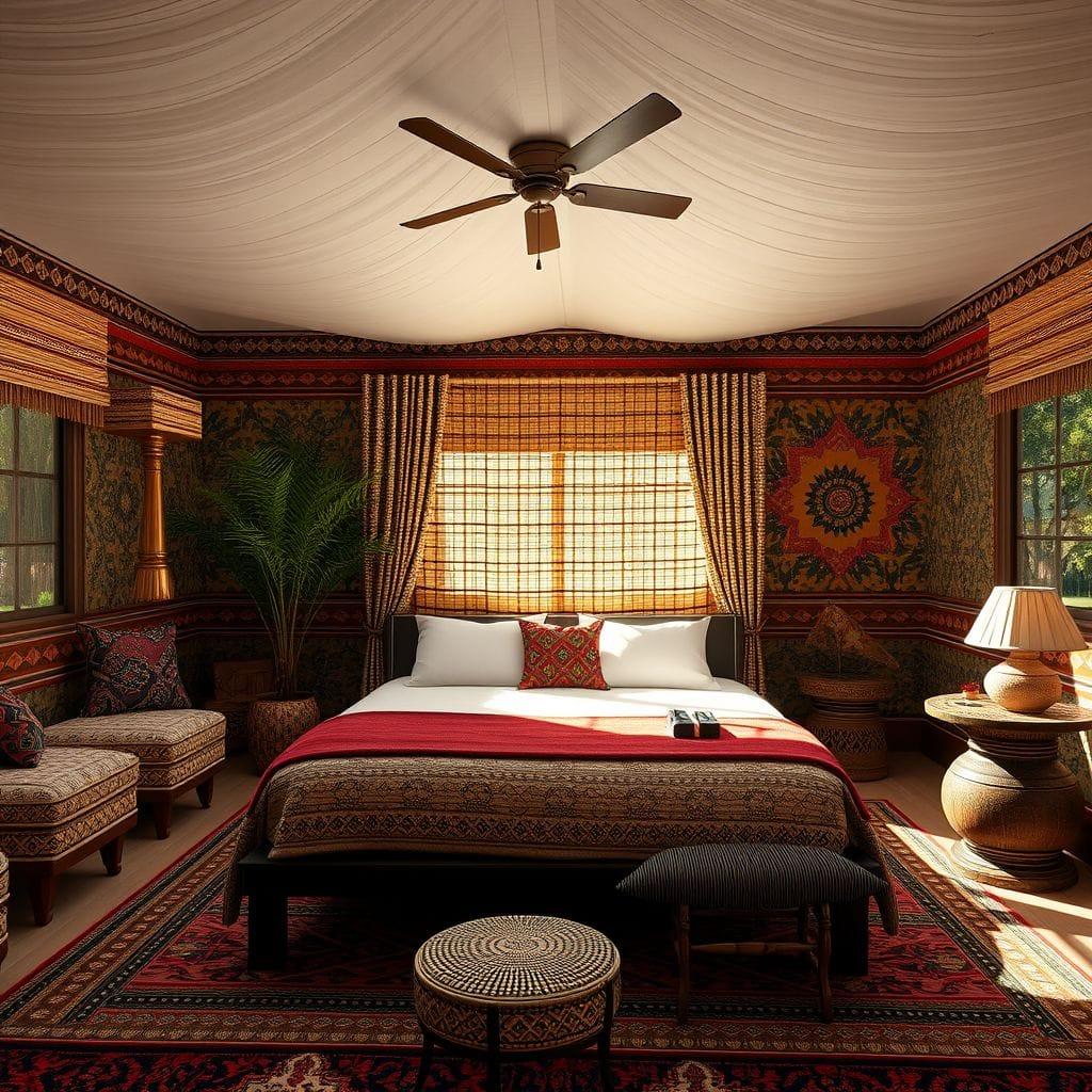 Tribal Guest Room design example 4