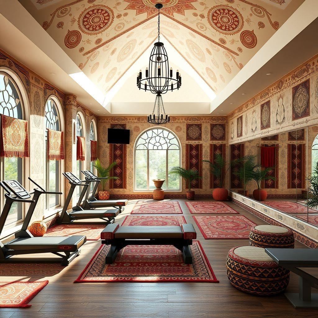 Tribal Gym design example 1