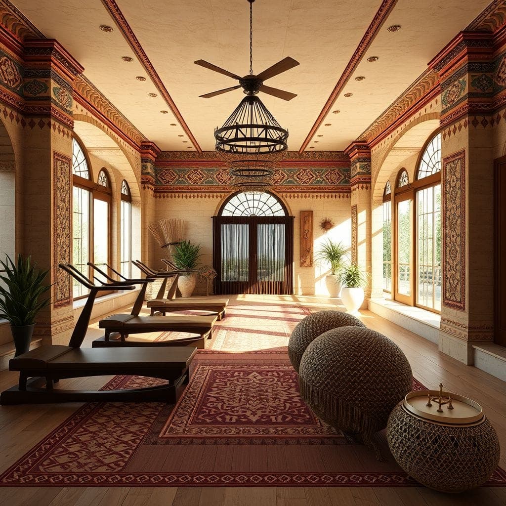 Tribal Gym design example 2