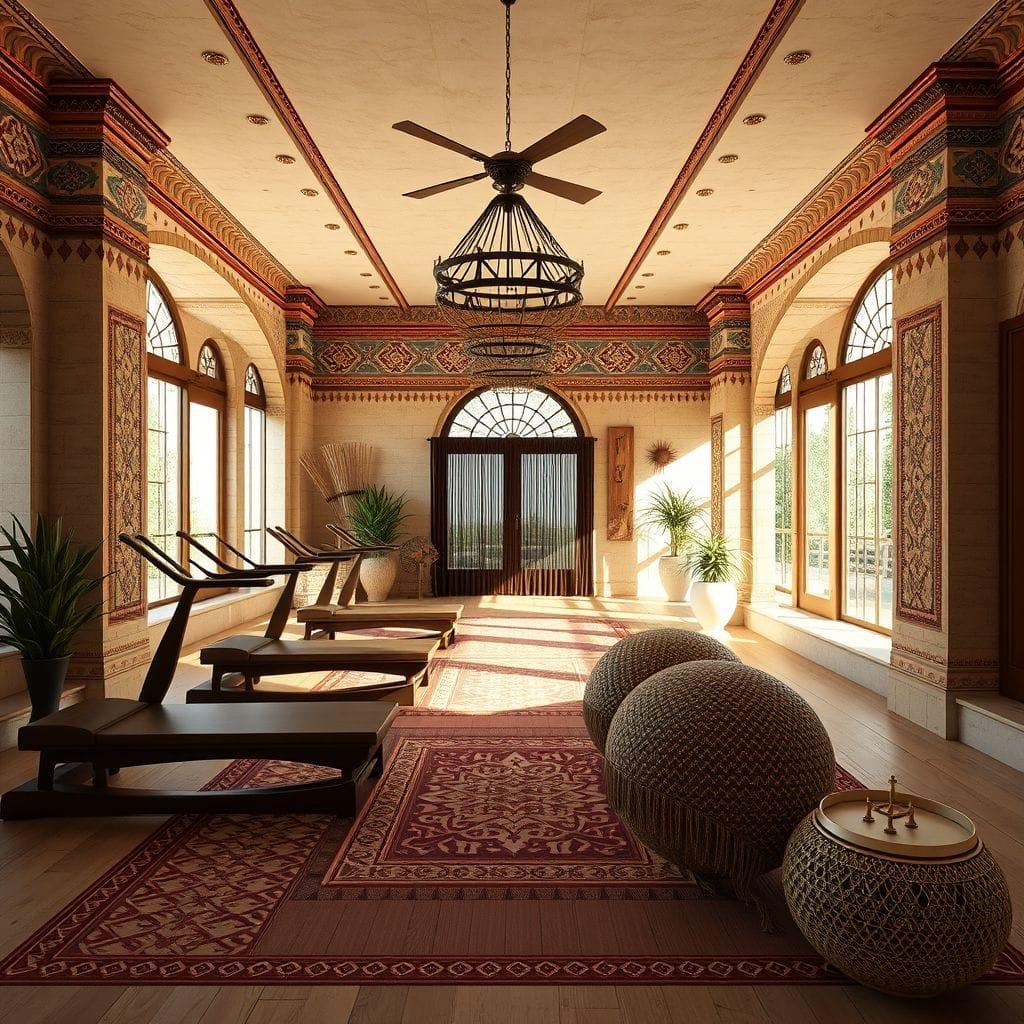 Tribal Gym design example 2