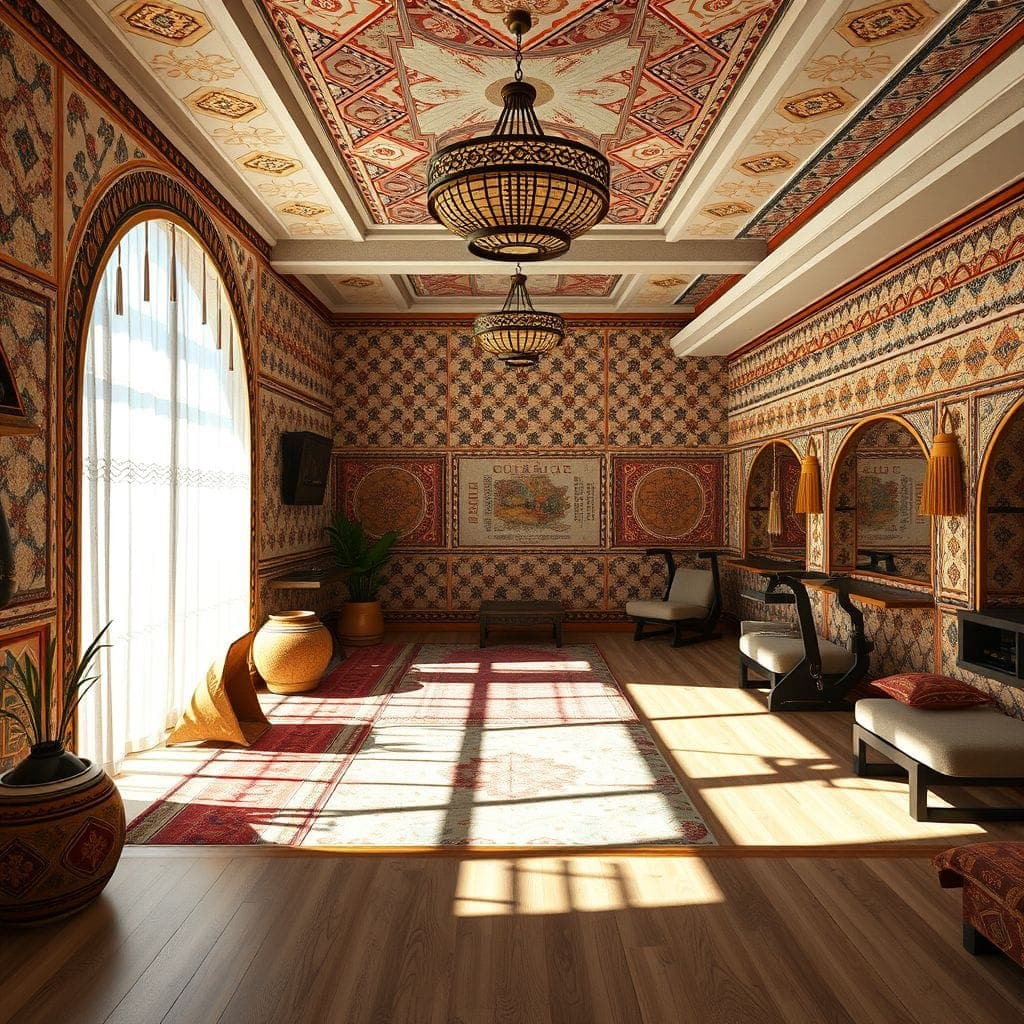 Tribal Gym design example 4