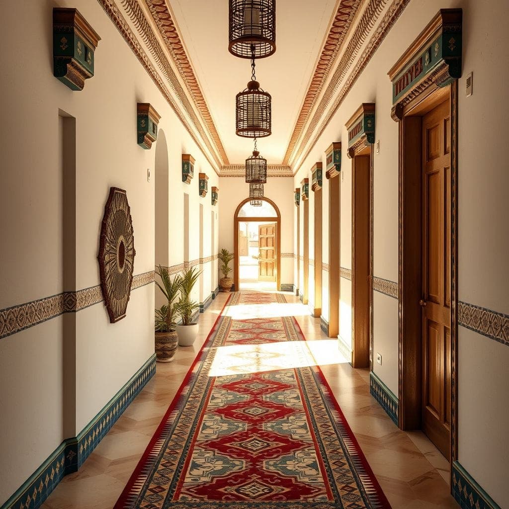 Tribal Hallway design example 1