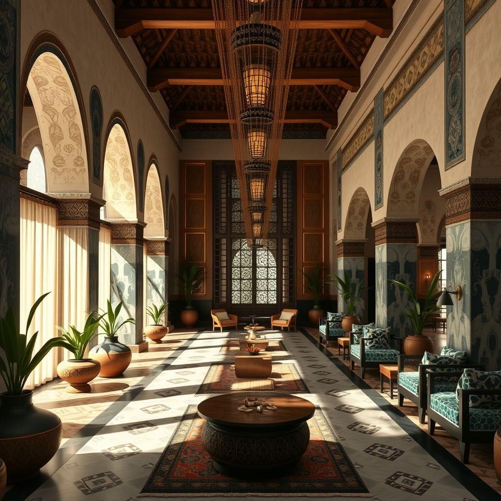 Tribal Hotel Lobby design example 3