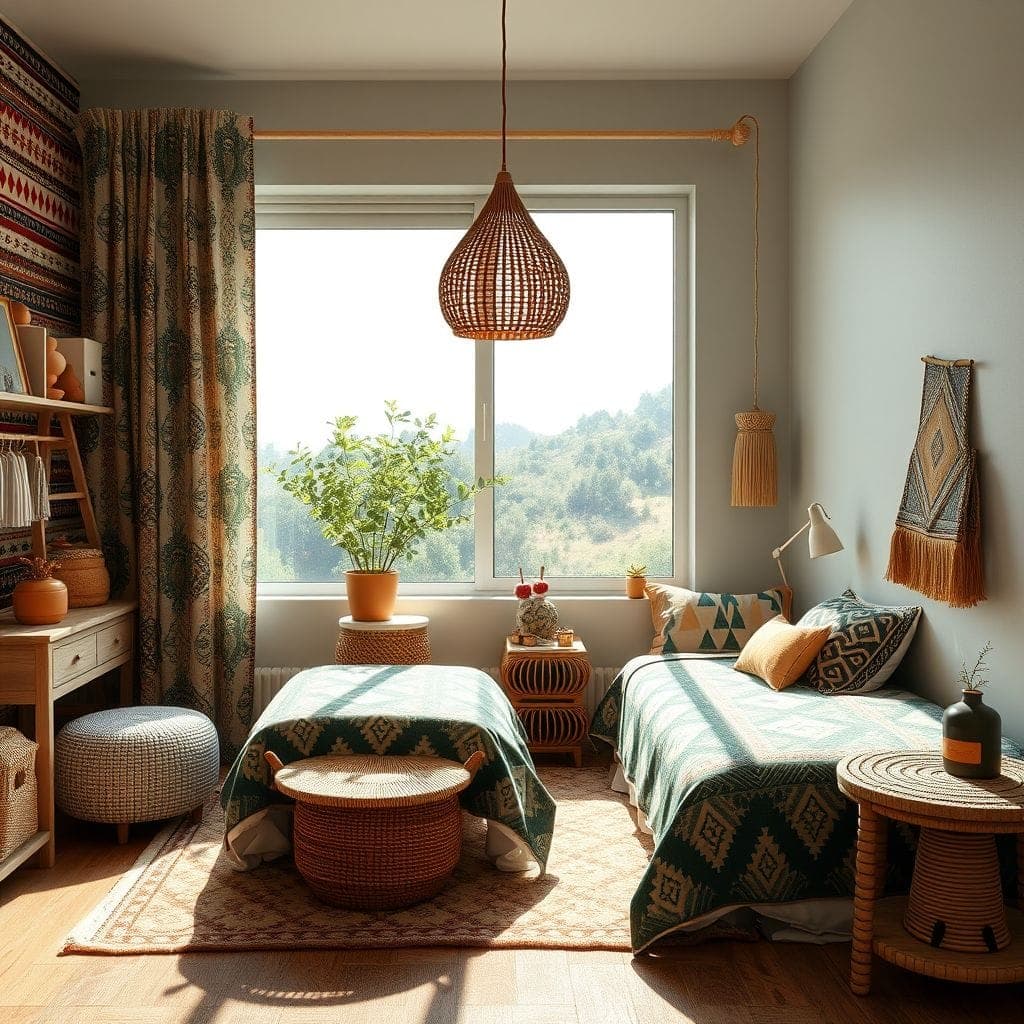 Tribal Kids Room design example 2