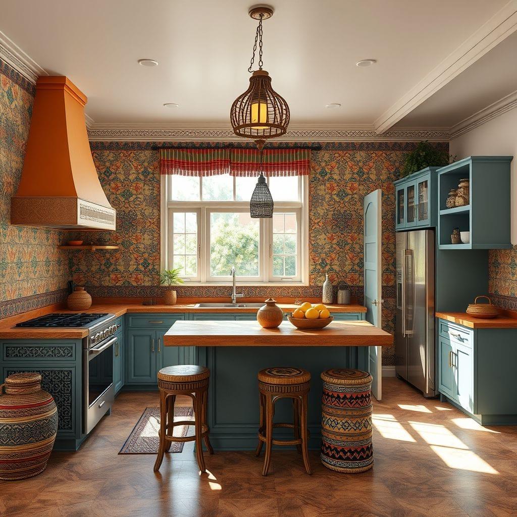 Tribal Kitchen design example 2