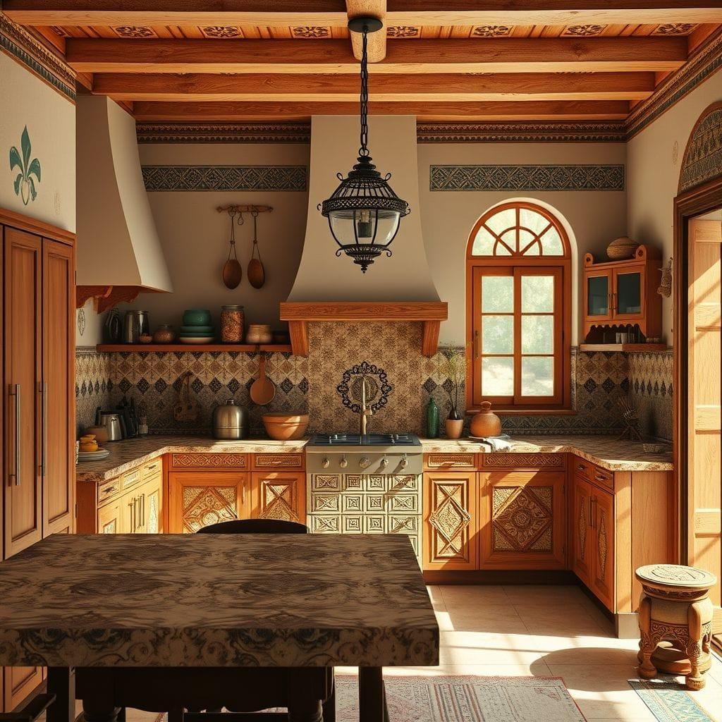 Tribal Kitchen design example 4