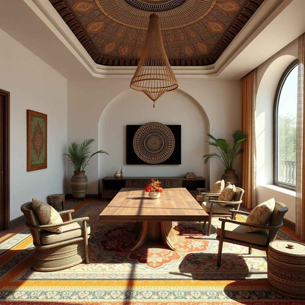Tribal Meeting Room design example 1