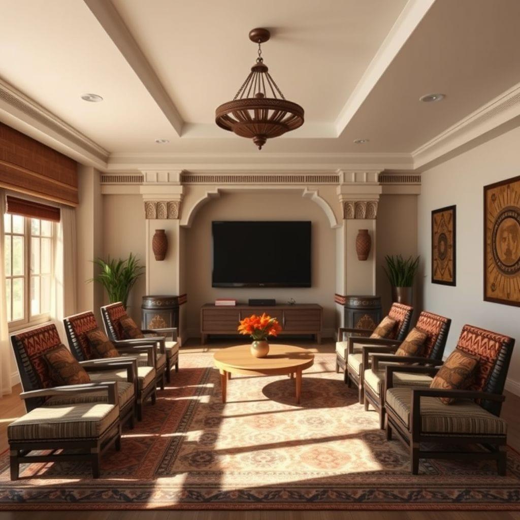 Tribal Meeting Room design example 2