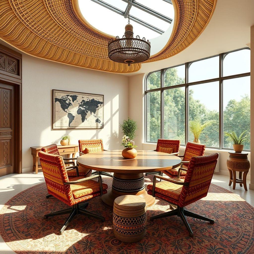 Tribal Meeting Room design example 3