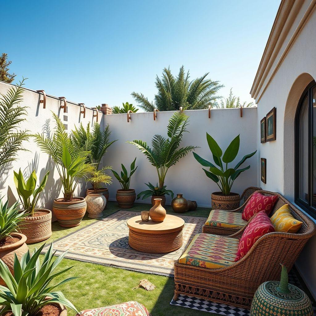 Tribal Outdoor Garden design example 4